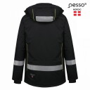 Žiemos striukė Nova, 2XL, Pesso, juoda/geltona, 3000g/m&sup2;, 5000 mm