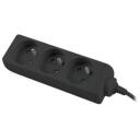 Lanberg toitepikendus PS0-03E-0150-BK, 3X Prantsuse pistikud, 1,5 m, 2500 W, laste kaitse