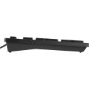 Dell KB216 klaviatūra 580-ADHK, USB, QWERTY, melna, karstās taustiņi, pilna izmēra, kompakta, izturīga