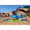 Pludmales piknika sega, BasicNature, R530050, 215 x 275 cm, viegla, ar smilšu maisiņiem un stiprinājumiem