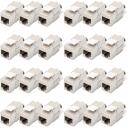 Digitus Keystone modulis DN-93615-24, 10 Gbit/s, 500 MHz, 1 ports, vairogots, bez instrumentiem, 24 gab.
