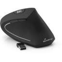Mediarange USB optiline hiir MROS232, 6 nuppu, 1600 DPI, traadita, ergonoomiline, must