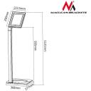 Maclean Statīvs, MC-645, 9.7-10.1 tolli, must, m&otilde;&otilde;tmed: 368 x 277 x 1131 mm, VESA: 75 x 75, p&ouml;&ouml;ramine: 0-90 kraadi