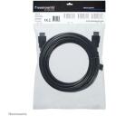 Neomounts HDMI кабель HDMI15MM, 5 м, 10.2 Гбит/с, 340 МГц, 2 x HDMI A мужские разъемы, черный