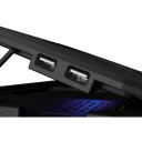 Genesis Klēpjdatora dzesē&scaron;anas statīvs OXID 850 NHG-1858, 5 ventilatori, 2xUSB 2.0, RGB apgaismojums, regulējams slīpums