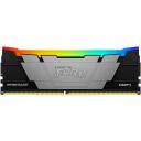 Kingston FURY operatīvā atmiņa DIMM KF432C16RB2A/32, 32GB, 3200MT/s, CL16, RGB apgaismojums, heatsink