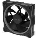 Asus Datora korpuss MR120 90DA00L0-B09020, 12 cm, 3 ventilatori, 58 cfm, 1600 RPM, 23 dB, 7 lāpstiņas, RGB