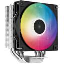 Deepcool CPU jahuti AG400 BK LED R-AG400-BKLNMC-G-1, 75.89 CFM, 2.53 mmAq, 2000 RPM, 500 RPM, must, h&uuml;drolaager
