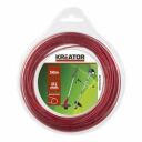 Леска для триммера, KREATOR, KRTGTR2050, Диаметр лески: 2.00 мм, Длина лески: 50 м