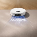 Dreame D20 Plus Robotas dulkių siurblys su &scaron;lapiu ir sausu valymu bei automatiniu dulkių i&scaron;tu&scaron;tinimu 13000 Pa 5200 mAh su dulkių surinkimo stotele baltas RLD35GD