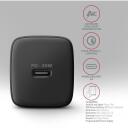 Axagon įkroviklis ACU-PD30 30W, 1x USB-C, 100-240V, greitas įkrovimas, perkrovos apsauga, juodas