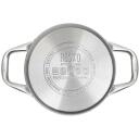 Resto Keta 92102 1.9L, Skersmuo 16 cm, Nerūdijantis plienas, Apvalios formos, 2 rankenos, Matavimo skalė, Indukcinis dugnas