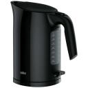 Braun Kettle WK3100BK, 2200 W, 1.7 L, plastmasa, 360&deg; rotējo&scaron;a pamatne, melna