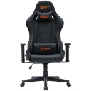 Gaming chair with RGB lighting and remote control 90&deg;&ndash;180&deg; adjustable backrest head and lumbar pillows up to 150 kg Irida RGBCH03 Black CNS-RGBCH03 CANYON