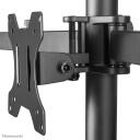Neomounts monitors stiprinājuma roka FPMA-D550D3BLACK, 10-27", 3 ekrāniem, 6 kg, VESA 75x75/100x100, melna