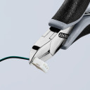 Elektronikas diagonālie griezēji, KNIPEX, 77 22 115 ESD, ESD aizsardzība, cietība 62 HRC, ergonomiski rokturi