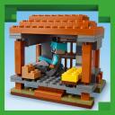 Lego Konstruktors 21278, 665 gab., 4 minifigūras, 3 stāvu sargtornis, ar sviru darbināma funkcija