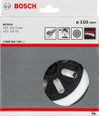 Slīpē&scaron;anas pamatne GEX 150 AC/Turbo, Ekscentra slīpma&scaron;īnām SLĪPĒ&Scaron;ANAS PAMATNE AR 8 ATVERĒM, 2608601185, BOSCH