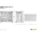 Be Quiet Корпус LIGHT BASE 900 FX BGW72, 532mm, 327mm, 484mm, 4x2.5"/1x3.5", 3x140mm/1x140mm вентиляторы, RGB