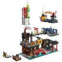 Lego NINJAGO NINJAGO City Markets 71799, 6163 elementu, 21 figūriņas, 14+ gadi
