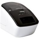 Brother QL-700 uzlīmju printeris QL700RF1, 300 x 300 DPI, 150 mm/sek, melns/balts, automātiskais griezējs, USB