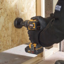 JCB JCB-18PCD-75-5 Professional 18V компактная бесщеточная дрель-шуруповерт для сверления и закручивания 75Нм патрон 13мм 2x5.0Ач аккумуляторы зарядное устройство 4.5А