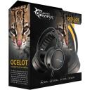 White Shark Наушники GH-2042 OCELOT, 50mm, 105dB, 32&Omega;, 2.2m, 3.5mm, Встроенный микрофон, Активное шумоподавление
