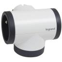 Legrand P&ouml;&ouml;ratav toitejaotur 2xP+Z +USB 049437, 2xE, 1xUSB Type C, 1xUSB, valge, must
