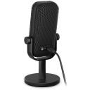 Endorfy mikrofons EY1B013, frekvence 30 - 18000 Hz, bitu ātrums 24 bit, USB Type-C, melns, galda montāža, 2 m kabelis