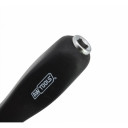 1/4" uzgriežņu atslēgas rokturis, 150mm, CrV tērauds, ergonomisks, AW38142BL, AWTOOLS