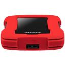 Adata K&otilde;vaketas AHD330-1TU31-CRD, 1 TB, USB 3.1, L&ouml;&ouml;gikindel, 256-bitine AES kr&uuml;pteerimine