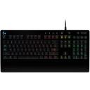 Logitech Klaviatūra 920-008093 RGB LED, 1.8 m, QWERTY, 50 g, 60 ml, Atsparus i&scaron;siliejimui, Multimedijos klavi&scaron;ai, Rie&scaron;o atrama