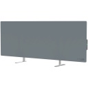 Smart premium infrared and convection heater for up to 30m² 700W 11mm tempered glass panel with Wi-Fi 110×40×4 cm grey AGH0005S Aeno