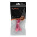 Sbox USB kabelis USB-1031P, 1m, 480 Mbps, USB A M, microUSB M, pintas laidas, rožinė