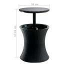 Cool Bar Rattan KETER 29194548590, brown, 49.5 x 49.5 x 57-82.5cm