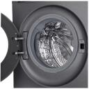 LG Skalbimo ma&scaron;ina F4X5011TBB, 11 kg, 1400 RPM, A energijos klasė, Wi-Fi, matinė juoda, garų funkcija, tiesioginis variklis
