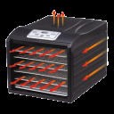 Сушилка для продуктов 6-лотков 420-500 Вт 68272 Lund