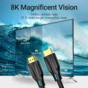 Vention HDMI кабель 8K/3M AANBI, 3м, 48Gbit/s, 2.1, 3D, eARC, OFC, золотые разъемы