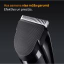 Braun matu griezējs HC5510, 9 garuma soļi, 50 min, NiMH, melns