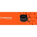 Manta K&otilde;rvaklappide kott MTWS008ETUI, must, silikoon, 0.0137kg, &uuml;hilduv Manta RYTMO TWS k&otilde;rvaklappidega