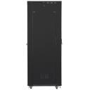 Lanberg Rack kapp 19" vabalt seisev 47U/800x1000, FF01-8047-23BL, RAL 9004, 151kg, 47U, reguleeritavad s&uuml;gavuse raudtee
