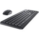Dell Klaviatuur ja hiir KM3322W 580-AKFZ, 2.4 GHz, 3 nuppu, akud 2xAAA, 1xAA, traadita &uuml;hendus, must