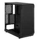 Fractal Design Arvutikorpus Focus 2 FD-C-FOC2A-01, must, ATX, 2xUSB 3.0, 6x2.5'', 2x3.5'', klaass k&uuml;lgpaneel, tolmu filtrid