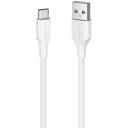 Vention USB 2.0 A Male к C Male 3A кабель 1M белый CTHWF, 1м, 3A, 0.48Gbit/s, PVC, Ni покрытие