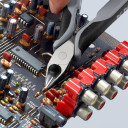 Elektronikas Diagonālie Griezēji, KNIPEX, 77 42 130 ESD, ESD aizsardzība, 62 HRC cietība, ergonomiski rokturi