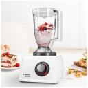 Bosch Toiduprotsessor MultiTalent 8 MC812W501, 1000 W, 2 kiirus, 3.9 L kauss, blender, valge
