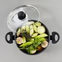 Russell Hobbs Metāla marmora katls RH02809EU7, 24cm, 2.1l, alumīnijs, nepiedego&scaron;ais, piemērots indukcijai