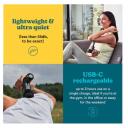Homedics Massaažiseade HHP-65GM, 0.35kg, 5 otsikut, 4 režiimi, USB-C, 3h t&ouml;&ouml;aeg, luksuslik alumiinium