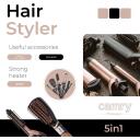 Camry | Hair Styler | CR 2024 | 1200 W | Black/Rose gold