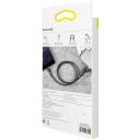Baseus Cafule USB Lightning kabelis CALKLF-CG1, 200cm, 1,5A, Lightning, USB 2.0, nailono apvalkalas, aliuminio jungtys